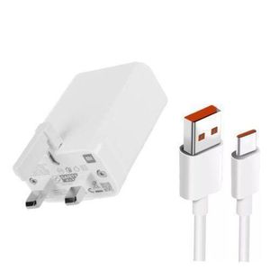XIAOMI 33W Super Fast Charger For Redmi 13C -White