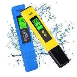 Digital pH and TDS Meter Combo, High Accuracy Water Quality Tester, pH Meter plus  3-in-1 TDS EC Temperature Meter for Drinking Water Swimming Pool Aquarium Hydroponic