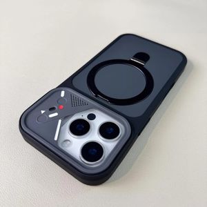 2in1 Armor case hard PC soft touch with magnetic kickstand for Iphone 17 pro 