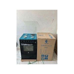 Euroken 50*55 3gas+1electric Hotplate Plus Electric Oven with Stainless Steel Tops