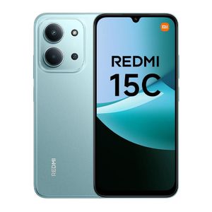 Redmi 15C By Xiaomi, 6.9", 4GB RAM + 128GB (Dual SIM), 6000mAh, Green (25 Months Warranty)