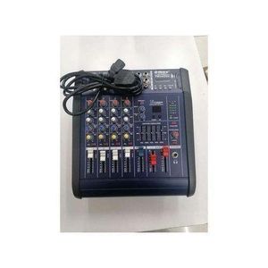 Omax  Powered Mixer 4 Channel With 2 Outputs Channels.