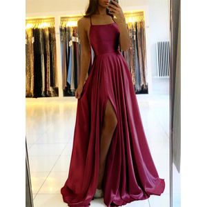 SHEIN Burgundy Sexy Party Backless Waist Solid Dress Summer Club Fashion  Women Dresses S Burgundy price from kilimall in Kenya - Yaoota!