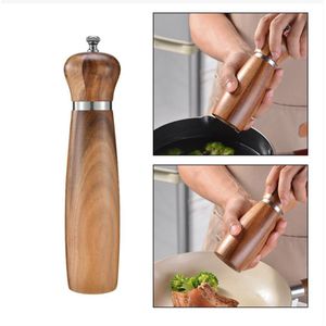 1PC Pepper grinder, salt and pepper shakers, pepper mill, Wooden Pepper Mill Manual Pepper Grinder