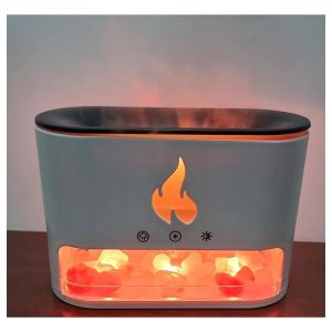 Salt Stone Fireplace Aroma Diffuser Humidifier