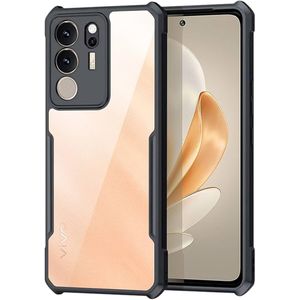 Xundo Vivo V29 Case, Camera Lens Protection Back Cover, TPU+PC Shockproof Bumper Mobile Phone Case, Anti-Yellowing Slim Fit Protective Casing