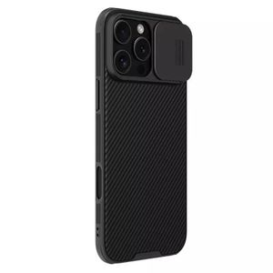 Nillkin iPhone 16 Pro Phone Case, CamShield Cover with Sliding Camera Protector for Lens Safety for Second Device
