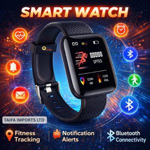 SmartFit™ Fitness Smartwatch - Heart Rate, Sleep, Steps, Calls, Sports - Smart Watches for Men / Ladies