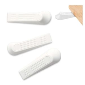  Set of 4 Black or White Wedge Doorstops door stop 