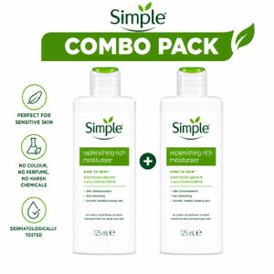 Simple Replenishing Rich Moisturiser - Combo Pack