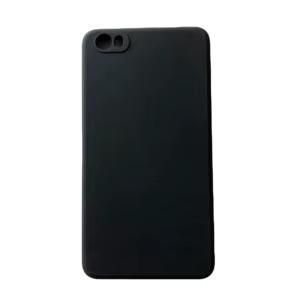 Black Soft Silicone Back Cover Case for Tecno F2– Slim, Shockproof & Anti-Slip Protection