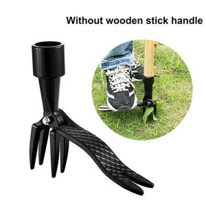 Weed remover root lifter manual bend-free root lifter clip