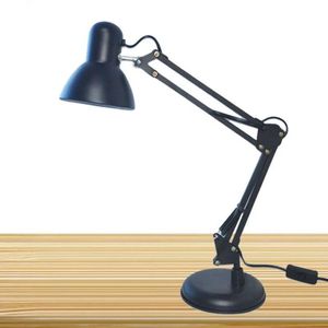 Adjustable Desk Lamp E27 Clamp Student Office Study Light