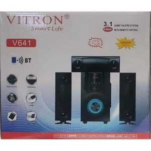 Vitron  V641 New Model Home Theater System Multimedia Speaker System Sorround Sound with Bluetooth and FM Radio
