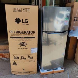 LG 234L No Frost Double Door Fridge with Smart Inverter Compressor, 10-Year Warranty (Silver)