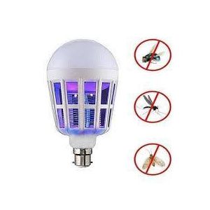 Rechargeable Mosquito Killer LED Bulb -White