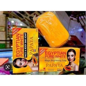 EGYPTIAN PURE WHITE Papaya Soap – Face & Body Brightening Care