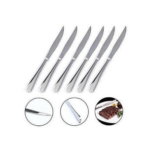 Stainless Steel Table Dinner Knives Set of 6