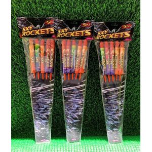 Sky Rockets Fireworks – Outdoor Party & Celebration Pack