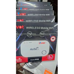 BVOT Portable 4G LTE MiFi Router – Wireless Internet Hotspot with SIM Card Slot for Travel & Daily Use