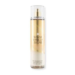 Bath and body vanilla warm sugar fine fragrance mist