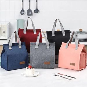 Reusable Insulated Leakproof Lunch Box Tote Bag, Cool Bags for Kids Girls Adults, Thermal Cooler Bag for Work School Picnic Travel
