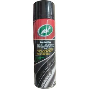 Turtle Wax Black  Flash Trim & Tyre Shine cf