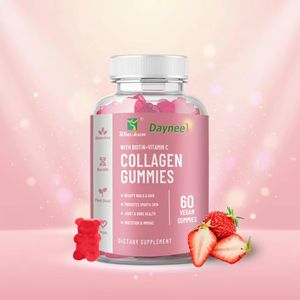 Collagen Gummies, Reduces Fine Lines & Skin Elasticity, Anti-Aging & Skin Elasticity Supplement