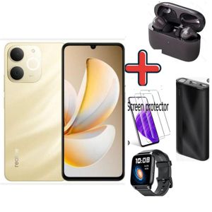 Realme Note 70- 6.74'' Upto 8GB RAM + 64GB Storage,6300mAh Battery(Dual Sim)-1 YEAR WARRANTY+FREE GIFTS-GOLD