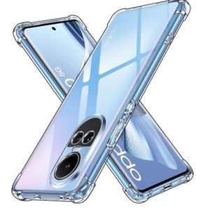 Ultra-Slim Premium Transparent Clear Case Cover for Oppo Reno 10  – Transparent Anti-Yellowing Shockproof TPU