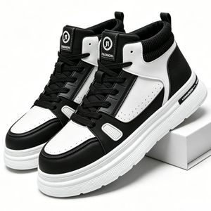 Men's stylish sporty skateboarding shoes, comfortable and breathable