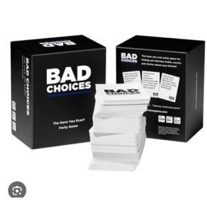 Bad Choices Party Card Game