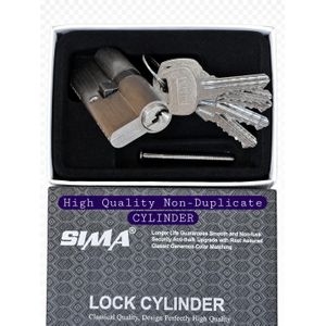 High Security Door Lock Cylinder – Anti-Duplicate Key Euro Cylinder Lock with Keys t