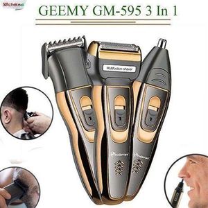 Geemy Electric Grooming Kit 3-in-1 Multifunction Shaver - Beard, Nose & Hair Trimmer