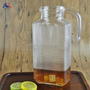 Dot Pattern Glass Jugbn1.8ltr