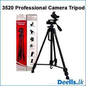 Weifeng Share this product    WT 3520 UNIVERSAL Heavy Duty Tripod STAND For Digital SLR Camera DSLR AND PHONE, 3kg max load