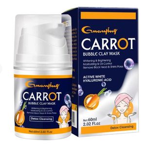 Guanjing Carrot Bubble Clay Mask Detox Cleansing 60ml