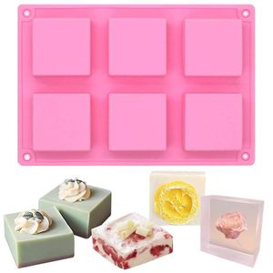 Allforhome Molds 12 Cavities Rectangle Silicone Soap Mold soap DIY Moulds  Oven Handmade Ice Cube Tray Molds