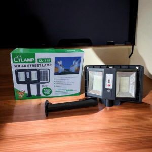 CTLAMP  300W Outdoor Security Waterproof Premium Solar Street Light