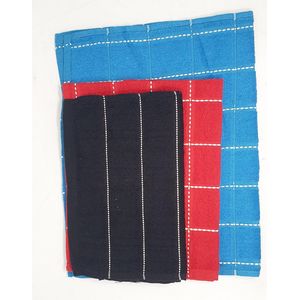 DK CAMEL 12*20 DOT CHECK FACE TOWEL