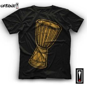 Urbanai. T-Shirt Drum - Black