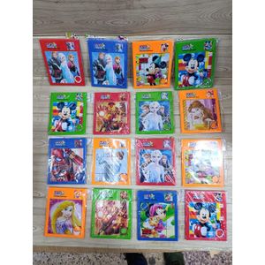Cartoon themed puzzles 