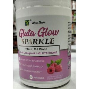 Gluta GLOW SPARKLE WITH VITAMIN C & BIOTIN MULTICOLLAGEN AND L-GLUTATHIONE