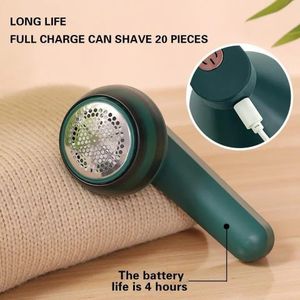 Un Branded Green Rechargeable electric Lint remover