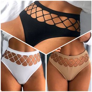 T-Back Brief Underwear Thong G-String Brief Thin Strap Invisible Lingers  Women