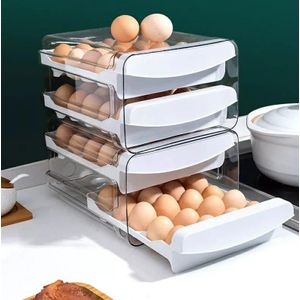 Multi-Tier Drawer-Type Egg Storage Box