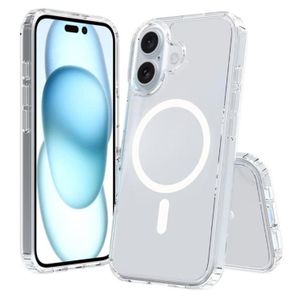 Apple IPHONE 17 Cover Transparent and Clear with Magsafe Compatibility Maximum Protection Comfortable Grip Phone Case/ Cover