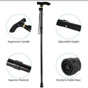 Heavy Duty and Foldable Walking Stick