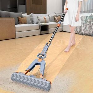 self wringing super absorbent sponge mop