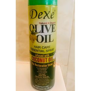 Dexe Olive Oil Essential Hair Spray  Infused with Coconut Oil 